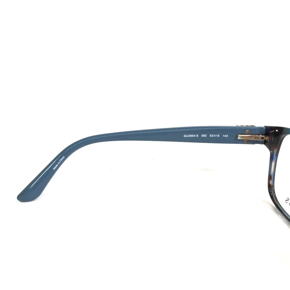 Guess Eyeglasses Frames GU2854-S 092 Brown Blue Tortoise Square 53-16-140